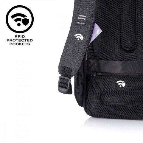 XD DESIGN Plecak antykradzieżowy BOBBY HERO SMALL BLACK XD DESIGN Plecak antykradzieżowy BOBBY HERO SMALL BLACK