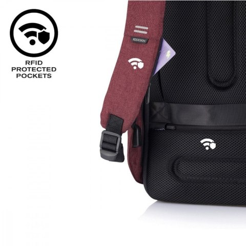 XD DESIGN Plecak antykradzieżowy BOBBY HERO SMALL RED XD DESIGN Plecak antykradzieżowy BOBBY HERO SMALL RED