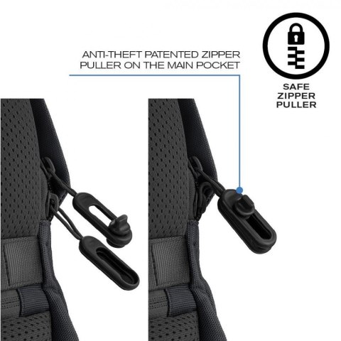 XD DESIGN Plecak antykradzieżowy BOBBY SOFT BLACK XD DESIGN Plecak antykradzieżowy BOBBY SOFT BLACK