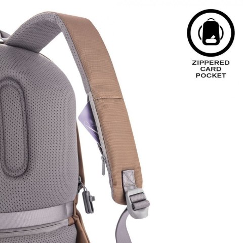 XD DESIGN Plecak antykradzieżowy BOBBY SOFT BROWN XD DESIGN Plecak antykradzieżowy BOBBY SOFT BROWN