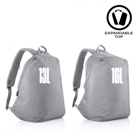 XD DESIGN Plecak antykradzieżowy BOBBY SOFT GREY XD DESIGN Plecak antykradzieżowy BOBBY SOFT GREY