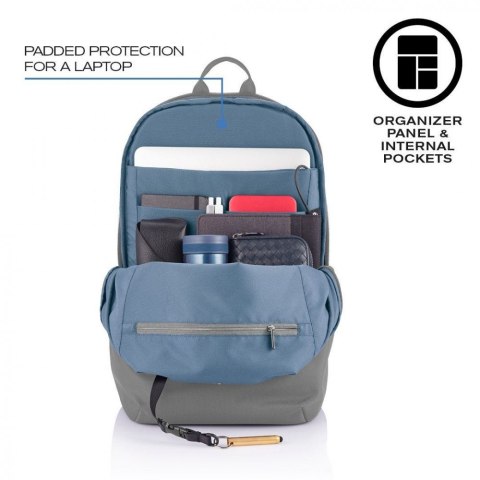 XD DESIGN Plecak antykradzieżowy BOBBY SOFT GREY XD DESIGN Plecak antykradzieżowy BOBBY SOFT GREY