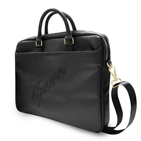 GUESS Torba do notebooka 16 cali Saffino GUCB15PUSASBK Czarna GUESS Torba do notebooka 16 cali Saffino GUCB15PUSASBK Czarna