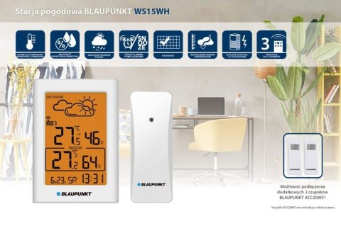 Blaupunkt Stacja pogody WS15WH Blaupunkt Stacja pogody WS15WH