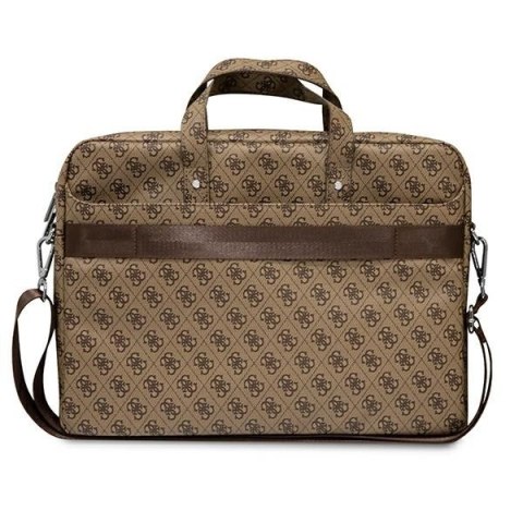 GUESS Torba Saffiano 4G GUCB15P4TW 16 Brown GUESS Torba Saffiano 4G GUCB15P4TW 16 Brown