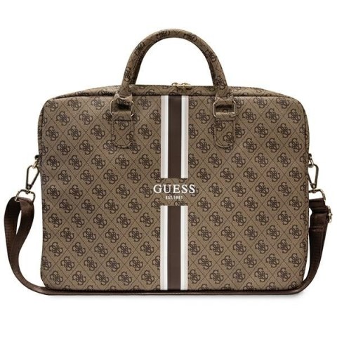 GUESS Torba do notebooka 16 cali 4G Printed GUCB15P4RPSW Brązowa GUESS Torba do notebooka 16 cali 4G Printed GUCB15P4RPSW Brązowa
