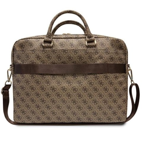 GUESS Torba do notebooka 16 cali 4G Printed GUCB15P4RPSW Brązowa GUESS Torba do notebooka 16 cali 4G Printed GUCB15P4RPSW Brązowa