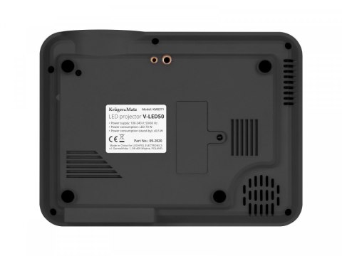 Kruger & Matz Projektor LED z Wi-Fi V-LED50 Kruger & Matz Projektor LED z Wi-Fi V-LED50