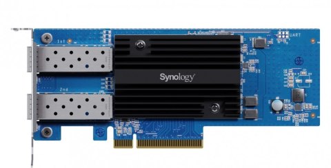 Synology Karta sieciowa E25G30-F2 Dual-port 25G PCIe 3.0 x8 5Y LP/FH Synology Karta sieciowa E25G30-F2 Dual-port 25G PCIe 3.0 x8 5Y LP/FH