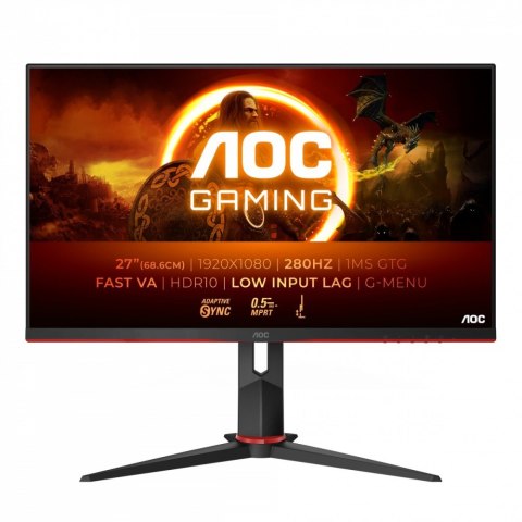 AOC Monitor 27G2ZN3 27 cali Fast VA 280Hz HDMIx2 DP Pivot AOC Monitor 27G2ZN3 27 cali Fast VA 280Hz HDMIx2 DP Pivot