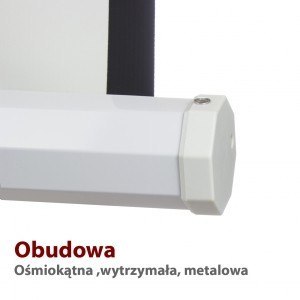 ART Ekran ręczny na statywie 4:3 120" 244x183cm TS-120 4:3 ART Ekran ręczny na statywie 4:3 120" 244x183cm TS-120 4:3