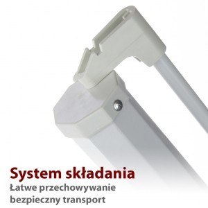 ART Ekran ręczny na statywie 4;3 72" 145x110cm TS-72 4:3 ART Ekran ręczny na statywie 4;3 72" 145x110cm TS-72 4:3