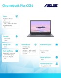 Asus Notebook Chromebook Plus CX3402CVA-PQ0294 - i5-1335U/16GB/256GB/14 cali FHD/ChromeOS/3Y