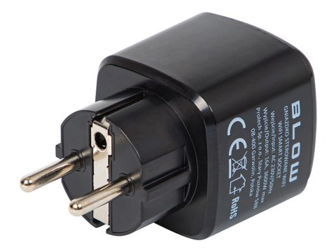BLOW Inteligentne gniazdko sterowane WiFi TUYA V3 czarne BLOW Inteligentne gniazdko sterowane WiFi TUYA V3 czarne