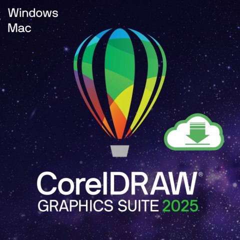 Corel Oprogramowanie CorelDRAW Graphics Suite 2025 BOX WIN/MAC CDGS2025MLMBEU Corel Oprogramowanie CorelDRAW Graphics Suite 2025 BOX WIN/MAC CDGS2025MLMBEU