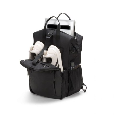 DICOTA Plecak do notebooka Eco Dual GO 13-15.6 cali, czarny DICOTA Plecak do notebooka Eco Dual GO 13-15.6 cali, czarny