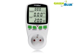 GreenBlue Miernik Watomierz GB-202 Do pomiaru mocy pobier