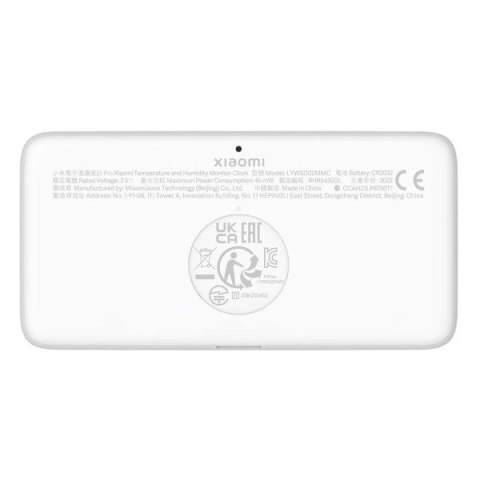 XIAOMI Zegar z termometrem i czujnikiem wilgotności Mi XIAOMI Zegar z termometrem i czujnikiem wilgotności Mi