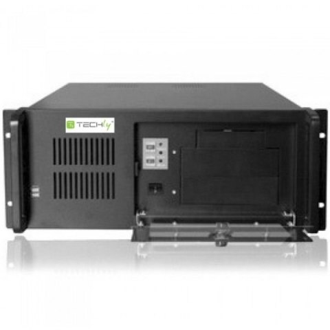 Techly Obudowa PC ATX Rack 19 cali 4U, czarna Techly Obudowa PC ATX Rack 19 cali 4U, czarna