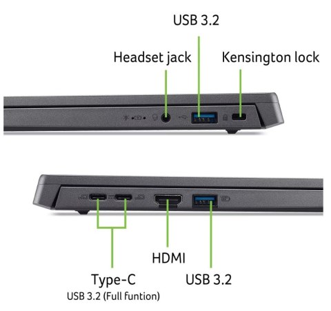 Acer Notebook Aspire Go 15 AG15-51P-50C1 i5-1334U 15.3 16GB 512GB NoOS Czarny Acer Notebook Aspire Go 15 AG15-51P-50C1 i5-1334U 15.3 16GB 512GB NoOS Czarny