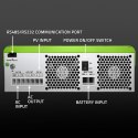 Qoltec Hybrydowy Inwerter solarny Off-Grid 3500W | 100A | 24V | MPPT | BMS | opcja Wi-Fi | Sinus | Power Factor 1.0