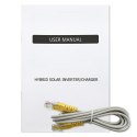 Qoltec Hybrydowy Inwerter solarny Off-Grid 3500W | 100A | 24V | MPPT | BMS | opcja Wi-Fi | Sinus | Power Factor 1.0