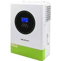 Qoltec Modularny Hybrydowy Inwerter solarny Off-Grid 6.2kVA | 6.2kW | 120A | MPPT | 12 jednostek | BMS | Sinus | opcja Wi-Fi | Power 