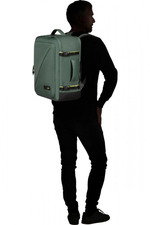 AMERICAN TOURISTER Plecak z kieszenią na laptopa 15.6 cali Take2Cabin M Ryanair dark forest AMERICAN TOURISTER Plecak z kieszenią na laptopa 15.6 cali Take2Cabin M Ryanair dark forest