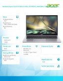 Acer Notebook Aspire 3 A315-59-5608 i5-1235U, 15.6 FHD IPS, 16GB DDR4, 512GB SSD, NoOS, silver