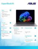 Asus Notebook P5405CSA-NZ0408X ultra 7 258V/14 cali WQXGA/32GB/1TB/ Win 11 PRO/3YRS