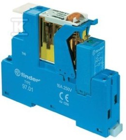 FINDER PRZEKAŹNIK 1P 16A 230VAC ZAC ŚRUB DIN