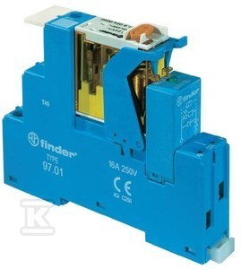 FINDER PRZEKAŹNIK 1P 16A 24VDC ZAC ŚRUB DIN FINDER PRZEKAŹNIK 1P 16A 24VDC ZAC ŚRUB DIN