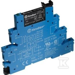 FINDER PRZEKAŹNIK 1P 6A CEWKA 24VAC/DC