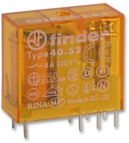 FINDER PRZEKAŹNIK 2P 8A 24V AC