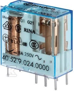 FINDER PRZEKAŹNIK 2P 8A 24V DC