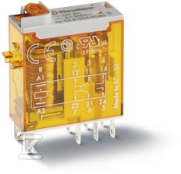FINDER PRZEKAŹNIK 2P 8A 24V DC
