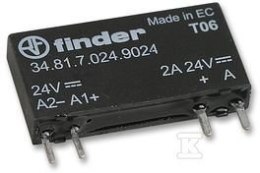 FINDER PRZEKAŹNIK SSR OC 2A/24VDC ZASIL 24VDC
