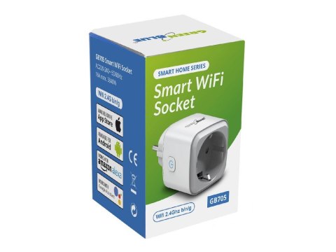 GreenBlue Zdalnie sterowane WIFI gniazdko GB705 3840W GreenBlue Zdalnie sterowane WIFI gniazdko GB705 3840W