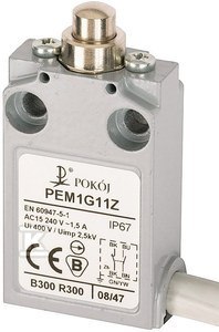 POKÓJ PEM1G11Z WYŁ.KRAŃCOWY JEDNOPOZ.