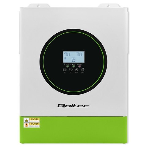 Qoltec Hybrydowy Inwerter solarny Off-Grid 11000W | 160A | 48V | MPPT | BMS | Sinus | opcja Wi-Fi | Power Factor 1.0 Qoltec Hybrydowy Inwerter solarny Off-Grid 11000W | 160A | 48V | MPPT | BMS | Sinus | opcja Wi-Fi | Power Factor 1.0
