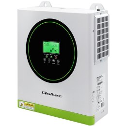 Qoltec Hybrydowy Inwerter solarny Off-Grid 1500W 100A | 12V | MPPT | Sinus | Opcja Wi-Fi | Power Factor 1.0