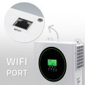 Qoltec Hybrydowy Inwerter solarny Off-Grid 1500W 100A | 12V | MPPT | Sinus | Opcja Wi-Fi | Power Factor 1.0