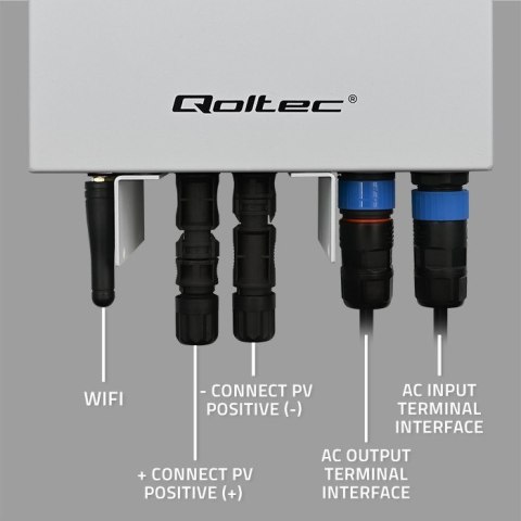 Qoltec Inwerter Przetwornica solarna do grzania wody ECO Solar Boost | MPPT | BYPASS | LCD | 3kW/4kW | Wi-Fi Qoltec Inwerter Przetwornica solarna do grzania wody ECO Solar Boost | MPPT | BYPASS | LCD | 3kW/4kW | Wi-Fi