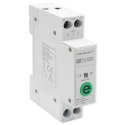 Qoltec Przekaźnik 63A na szynę DIN z licznikiem energii elektrycznej | eWeLink od Sonoff | Wi-Fi | Dioda LED