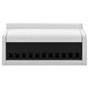 Qoltec Trójfazowy dwukierunkowy elektroniczny licznik | miernik zużycia energii na szynę DIN | 400V | 100A | LCD | 4P