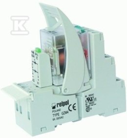 RELPOL PRZEK.PIR4 4P 24VDC INTERF.GZM4+M41G