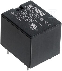 RELPOL RM50N PRZEKAŹNIK 1Z 12A CEWKA 12VDC SN RELPOL RM50N PRZEKAŹNIK 1Z 12A CEWKA 12VDC SN