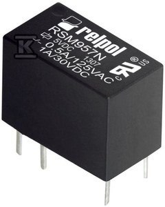 RELPOL RSM957N PRZEKAŹNIK 1P 1A CEWKA 12VDC