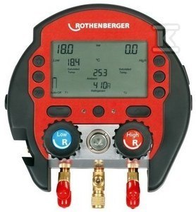 ROTHENBERGER CYFROWY MANOMETR ROCOOL 600 ROTHENBERGER CYFROWY MANOMETR ROCOOL 600