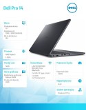 Dell Laptop Dell Pro 14 PC14255/AMD Ryzen 5 220/16GB/512GB SSD/14.0 FHD+/Radeon 740M/FgrPr/FHD/IR Cam/Mic/WLAN+BT/Backlit Kb/3 Cell/W